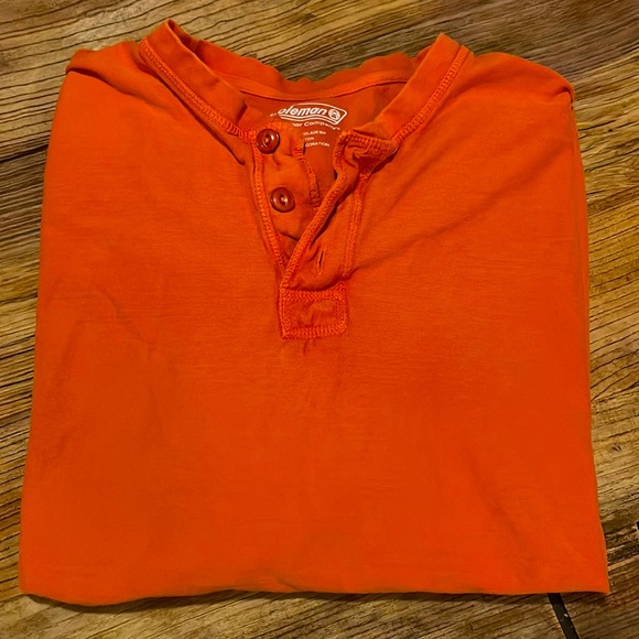 Orange Henley - Picture 1 of 4